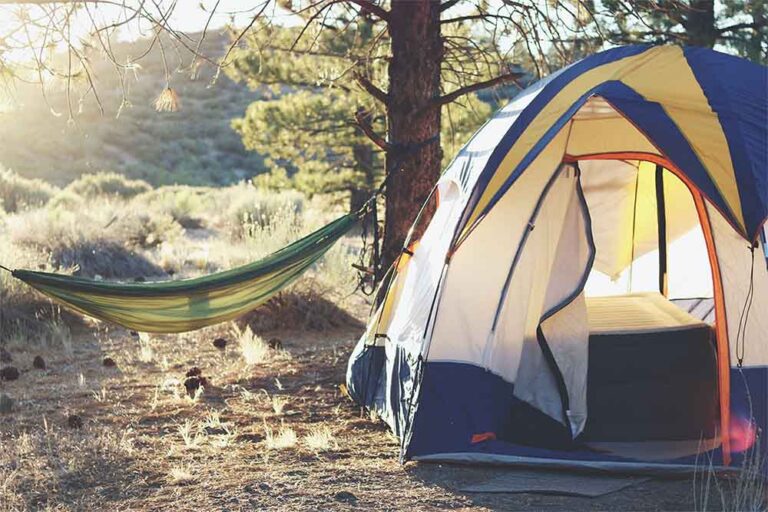 Tente emplacement Camping du Braou