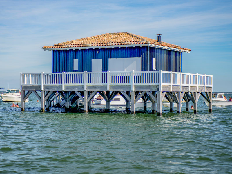 gironde cabanes tchanquées