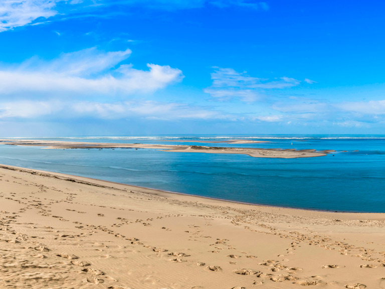 plage surf arcachon